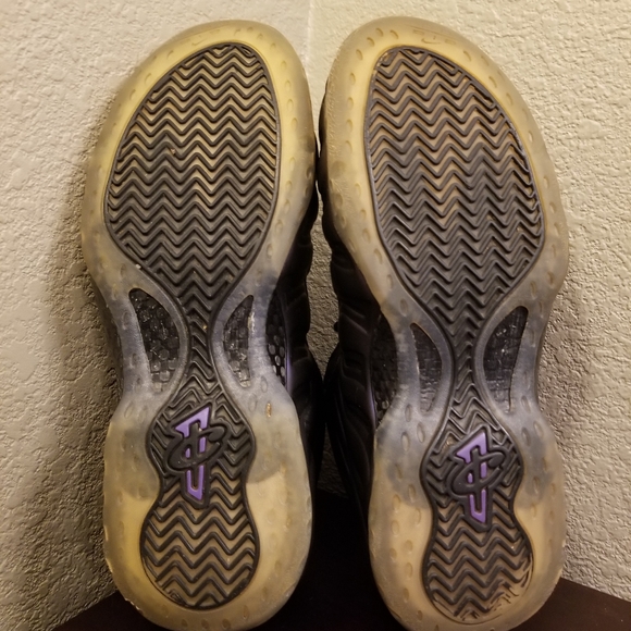 NIKE FOAMPOSITE EGGPLANT MENS SIZE 10.5